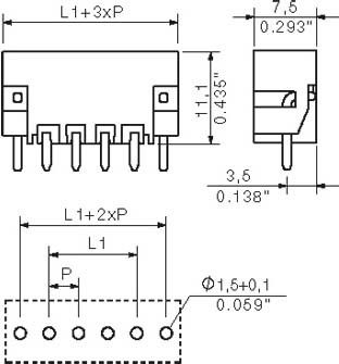 LP Verbinder Raster 3.5 SL-SMT3.5#1842550000
