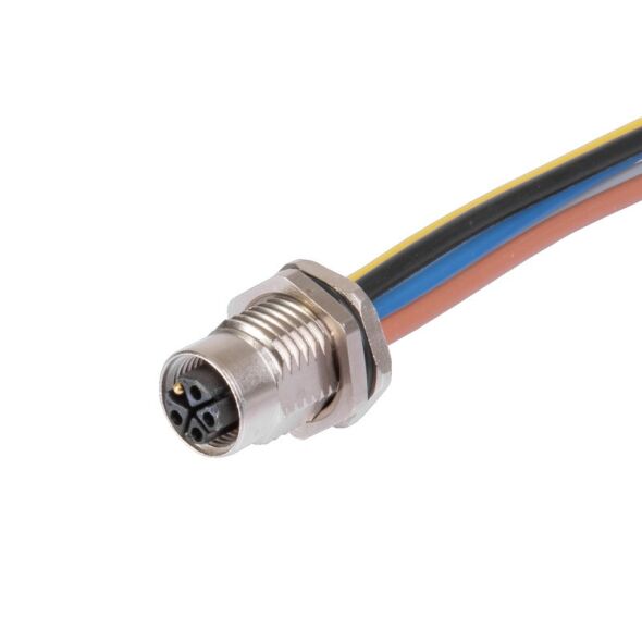 Rundsteckverbinder SAIE-M12B#2968060000