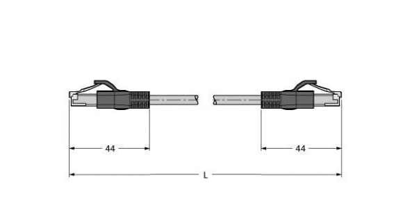 Leitung für Industrial RJ45S-RJ45S-8814-5M