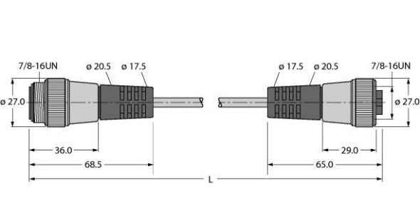 TPU-Kabelmantel RSM RKM 5723-30M