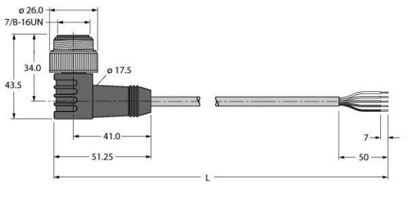 TPU-Kabelmantel WSM 5723-10M