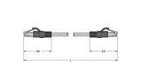 Leitung für Industrial RJ45S-RJ45S-8814-5M