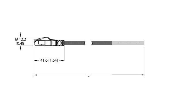 Anschlussleitung RJ45S-4422-10M