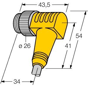 Rundsteckverbinder WSM31-5M