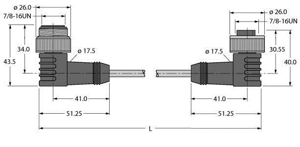 TPU-Kabelmantel WSM WKM 5723-15M