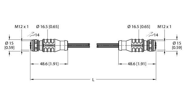 Verbindungsleitung RKSD-RKSD-4422-20M