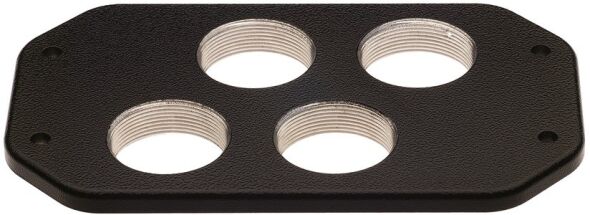 Montagedeckel Edelstahl 19400489901