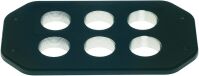 Montagedeckel Edelstahl 19400489820