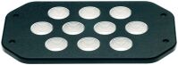 Montagedeckel Edelstahl 19400489860