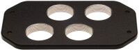 Montagedeckel Edelstahl 19400489901