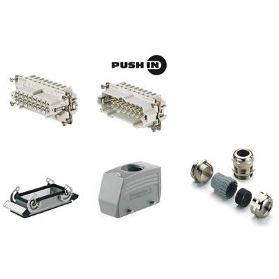 Steckverbinder-Set Push in HDC KIT HE-P 16.121