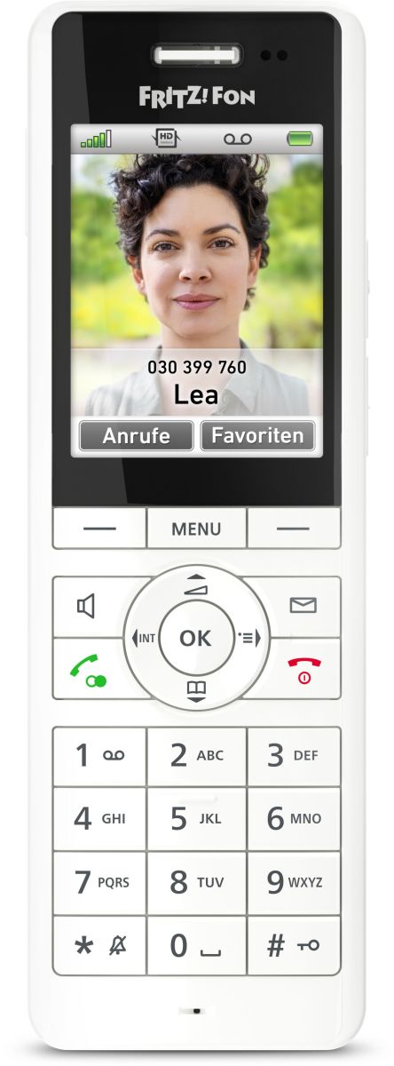 DECT Telefon FRITZ!Fon X6 weiß