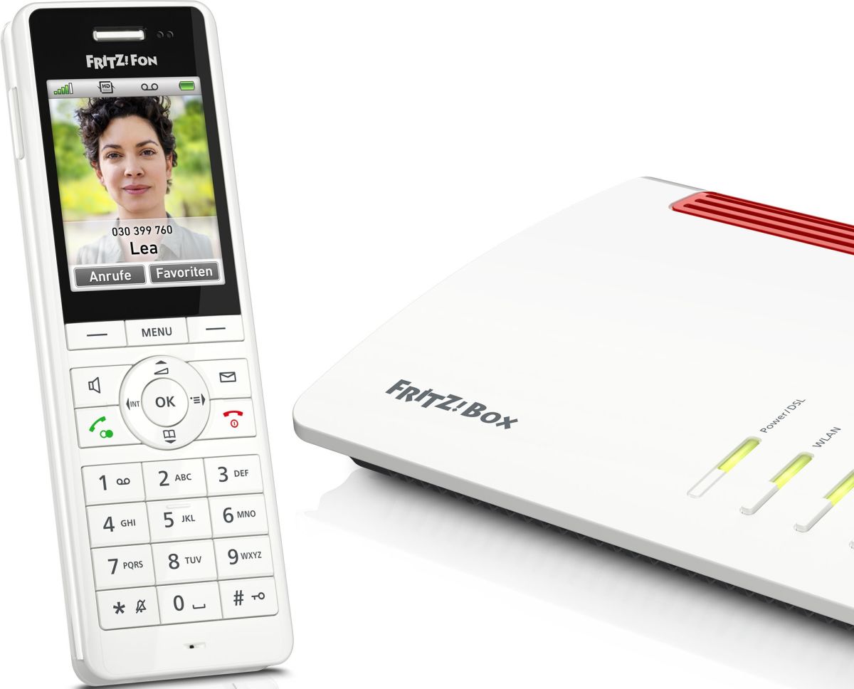 DECT Telefon FRITZ!Fon X6 weiß