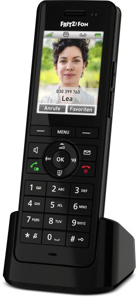 DECT Telefon FRITZ!Fon X6 schwarz
