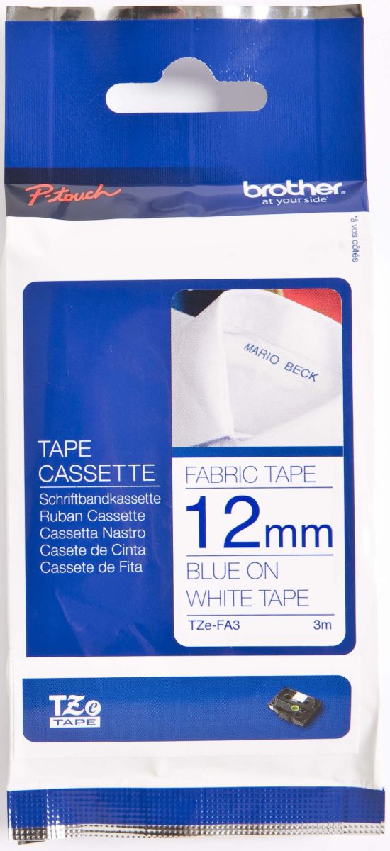 Schriftbandkassette TZe-FA3
