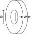 Farbband 110mm breit TT287110MMPETWH(300)