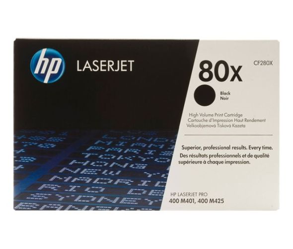 Lasertoner HP CF280X sw