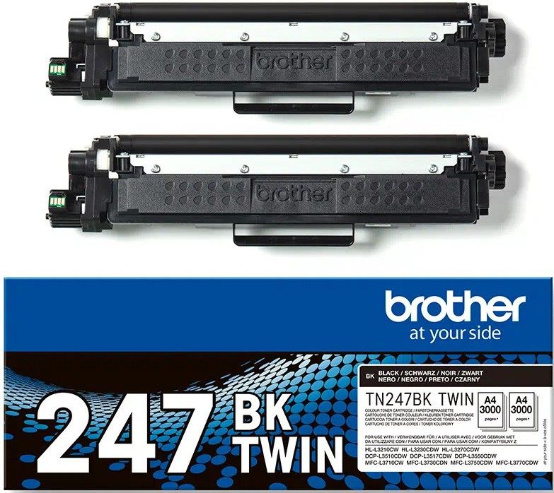 Toner TN-247BKTWIN