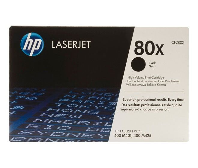 Lasertoner HP CF280X sw