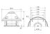 Radial-Dachventilator DRD H 45/4 Ex