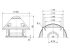 Radial-Dachventilator DRD H 50/4 Ex