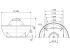 Radial-Dachventilator DRD V 56/6 Ex
