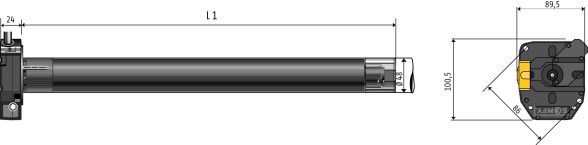 Rohrmotor LT 50 Mariner 1242772