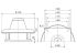 Radial-Dachventilator DRD HT 63/8 2V