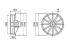 Wandventilator DAS 125/8