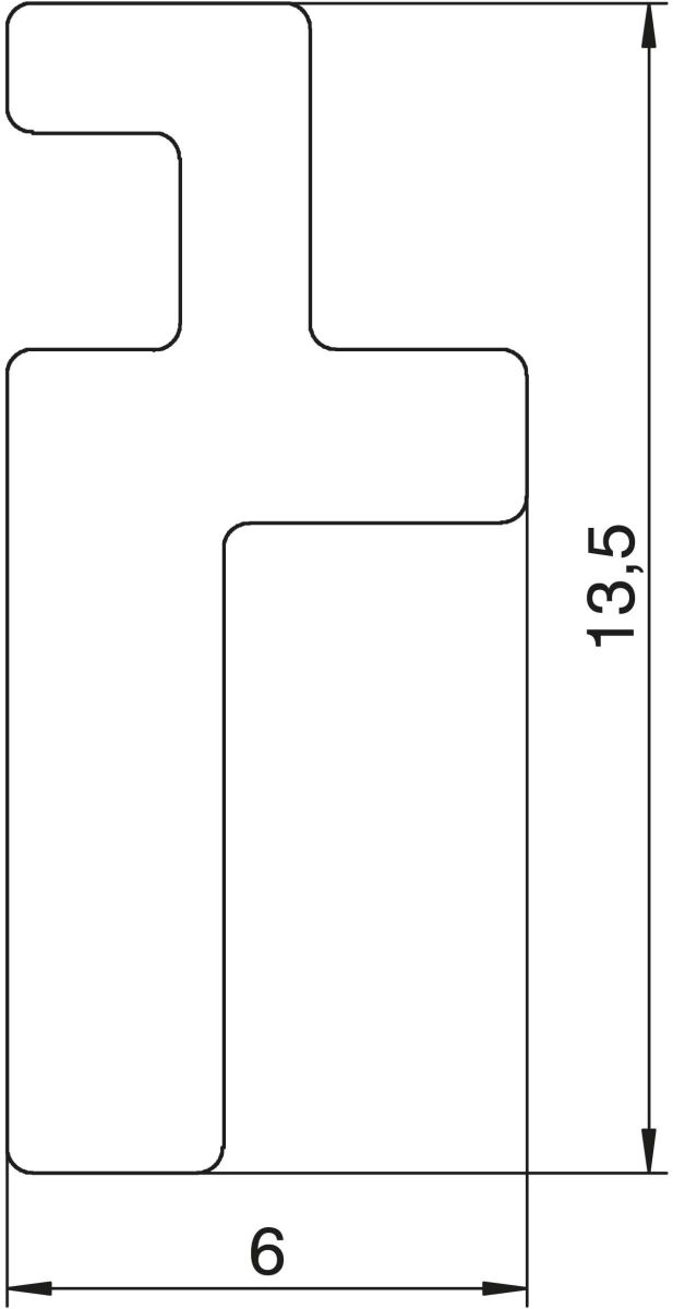 Bodenbelag-Anlegeprofil OKA BA4 3