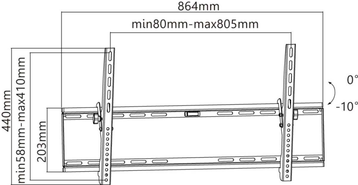 TV-Wandhalterung 49743