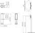 Display Standfuß PFA9148 sw