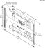 XL-Display Wandhalterung PFW6852 sw
