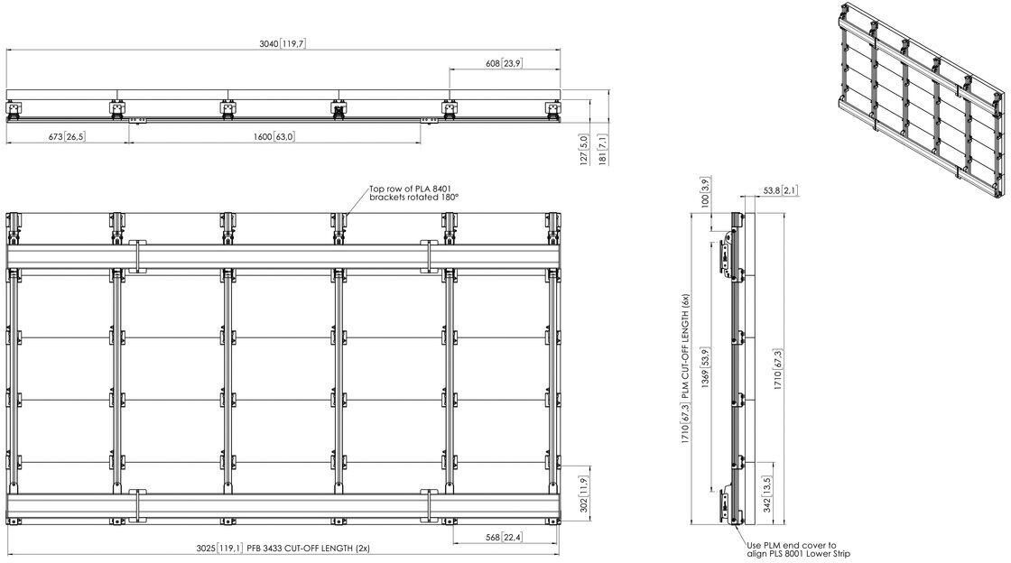LED-Wandadapter INT8002 sw
