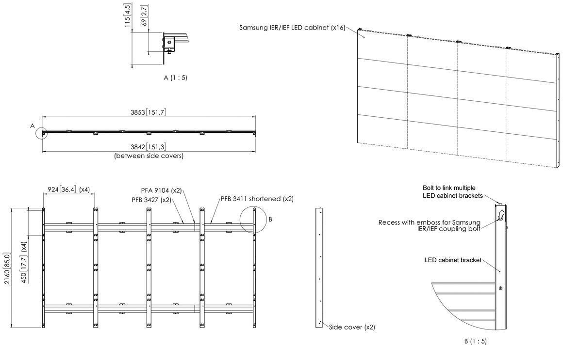 LED-Wandadapter INT8102 sw