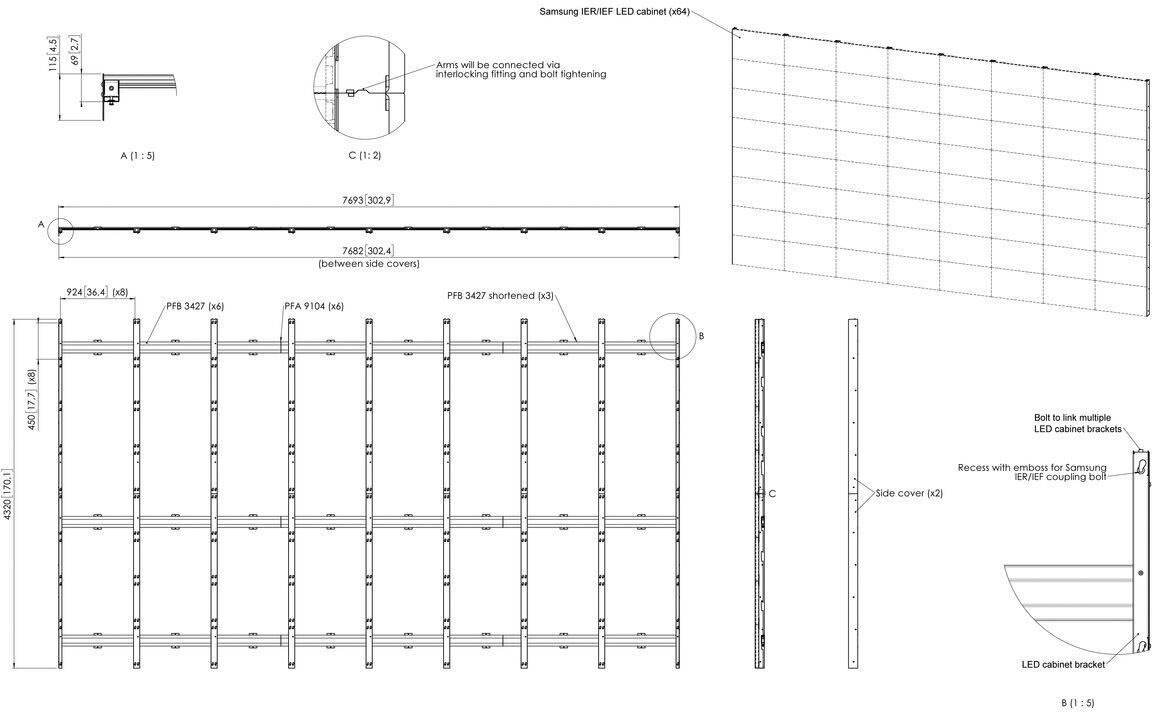 LED-Wandadapter INT8104 sw