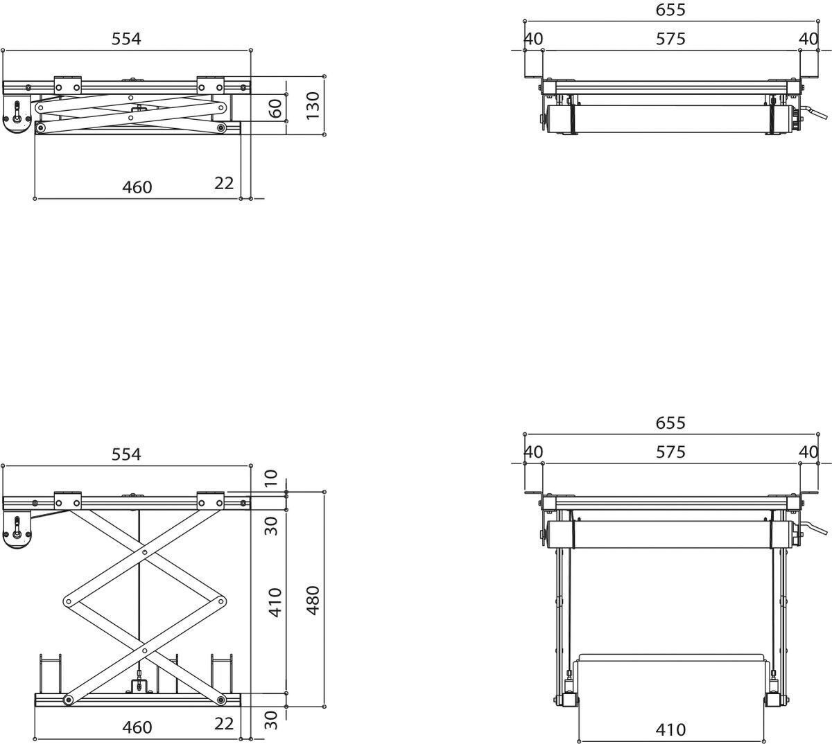Projektor-Deckenlift PPL2035 si 7020354