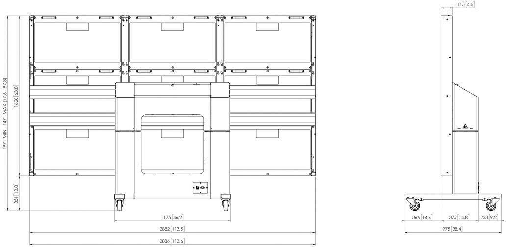 Wagen motorbetrieben TLWE78101 sw