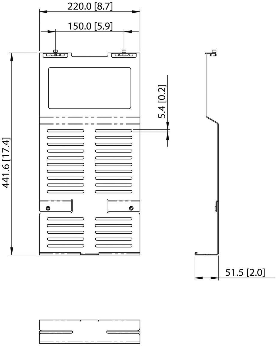 Zubehör-Halterung PFA9165 sw