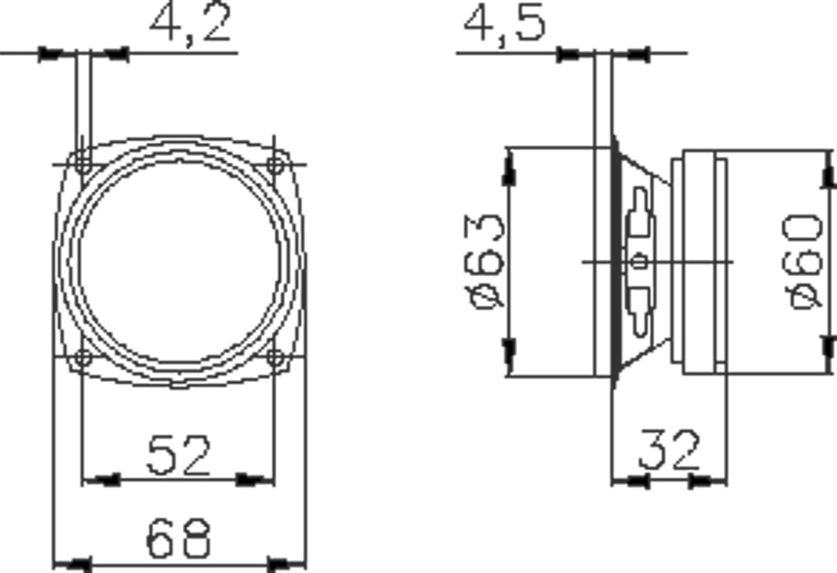 Lautsprecher Chassis B66BB-20