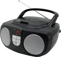 CD-Boombox m. UKW-Radio SCD1400SW sw