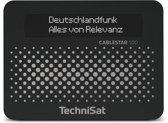 Digital-Radio-Empfangsteil CABLESTAR100 sw