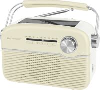 UKW-Radio m. Solarpanel TR480BE beige