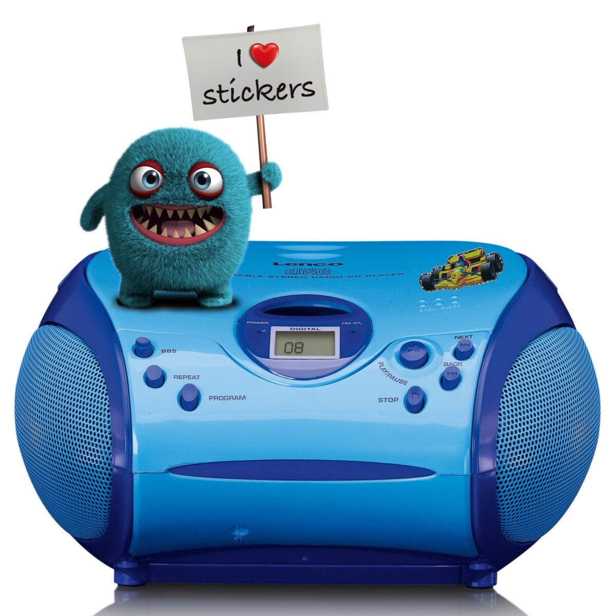 Boombox SCD-24BU kids