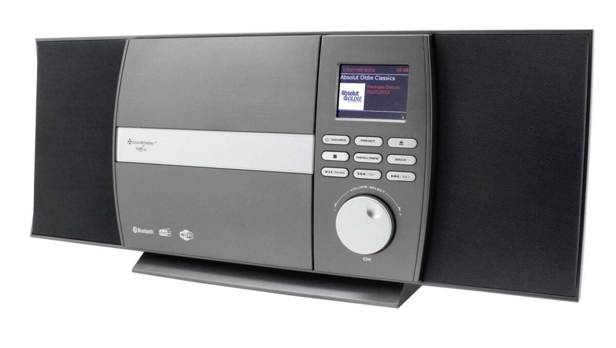 DAB+Hybrid/Internetradio ICD1010AN Anthrazit