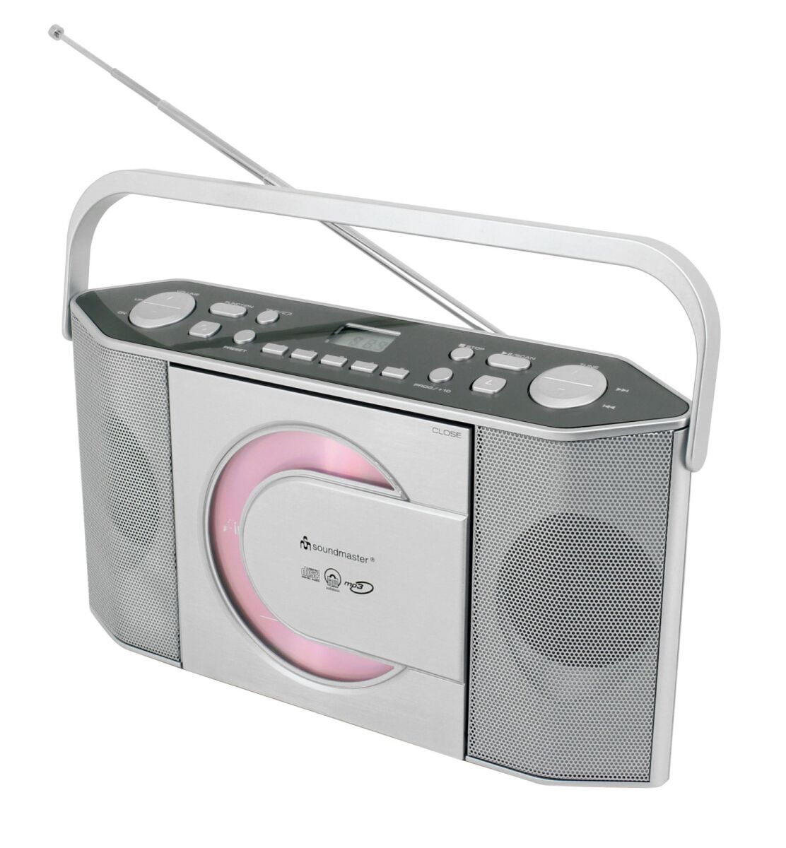 Stereo-Kofferradio m.CD RCD1755SI si