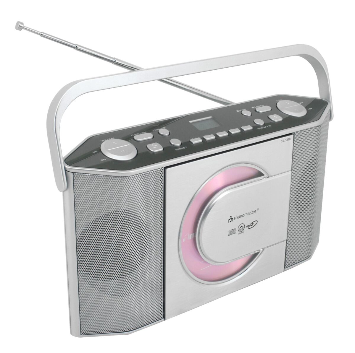 Stereo-Kofferradio m.CD RCD1755SI si