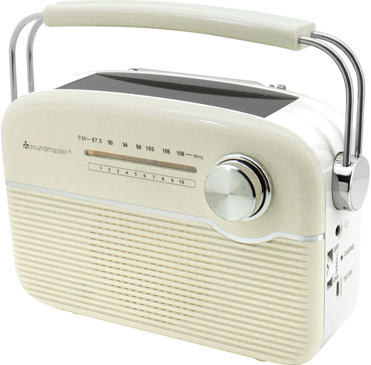 UKW-Radio m. Solarpanel TR480BE beige