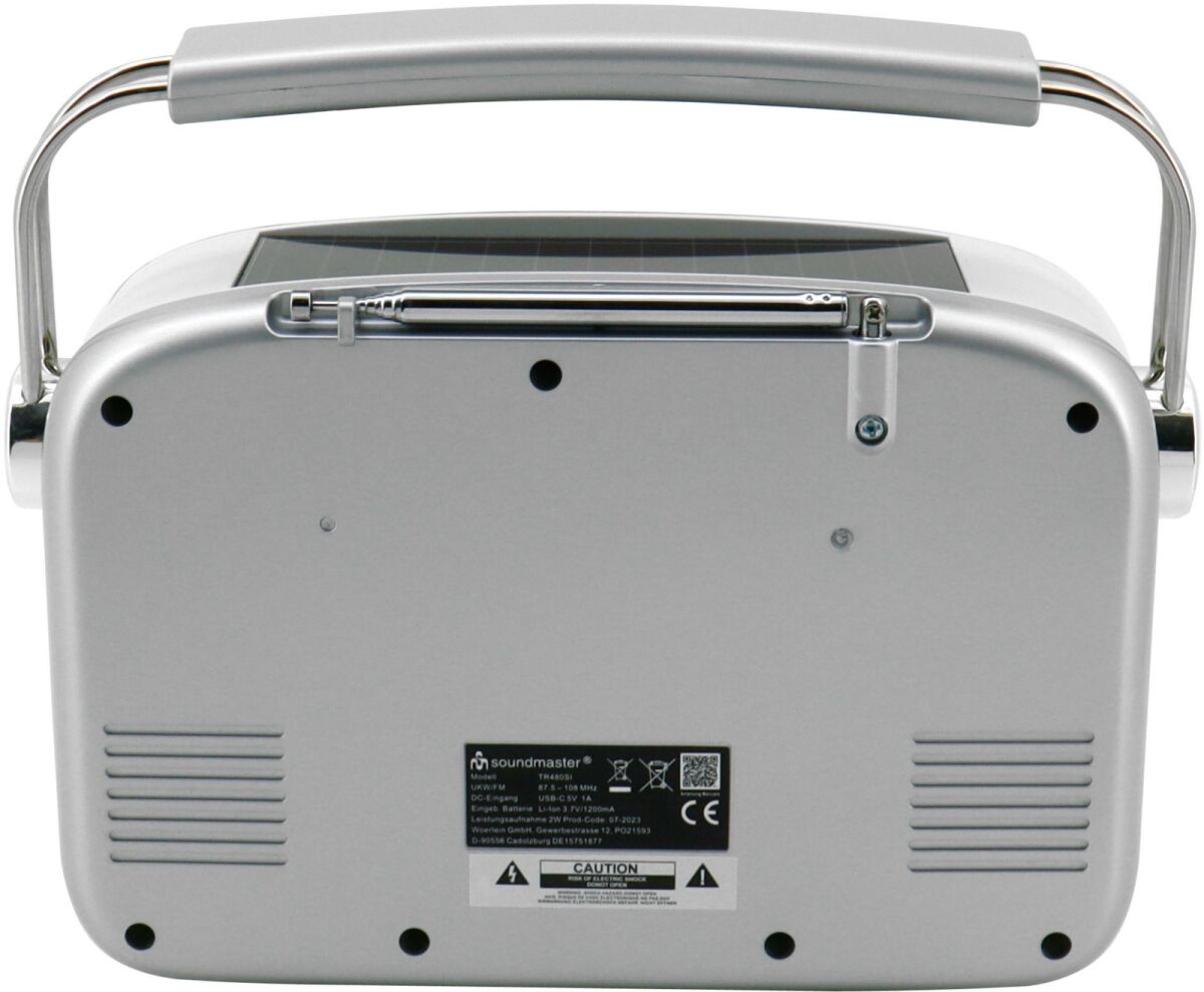 UKW-Radio m. Solarpanel TR480SI si