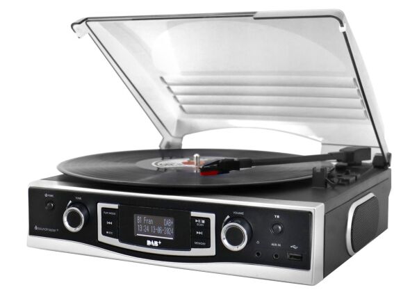 Plattenspieler/DAB+Radio PL590SW sw